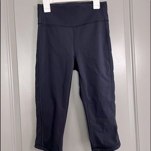 Lululemon crop navy blue legging